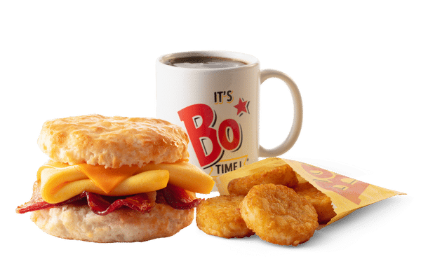 Bacon, Egg & Cheese Biscuit Combo